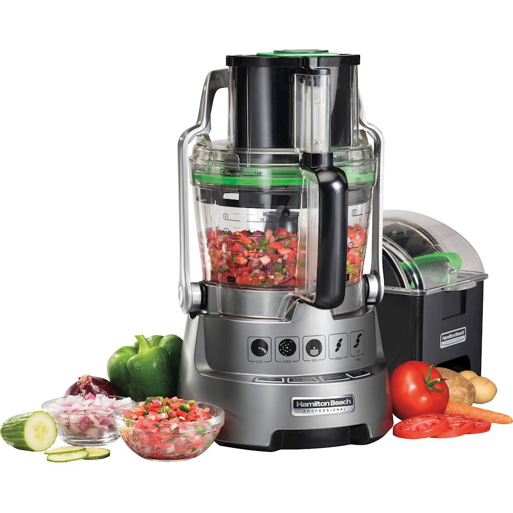 Stop chopping those veggies by hand, Hamilton Beach's 10-Cup Food Processor  is $33 (Reg. $45+)