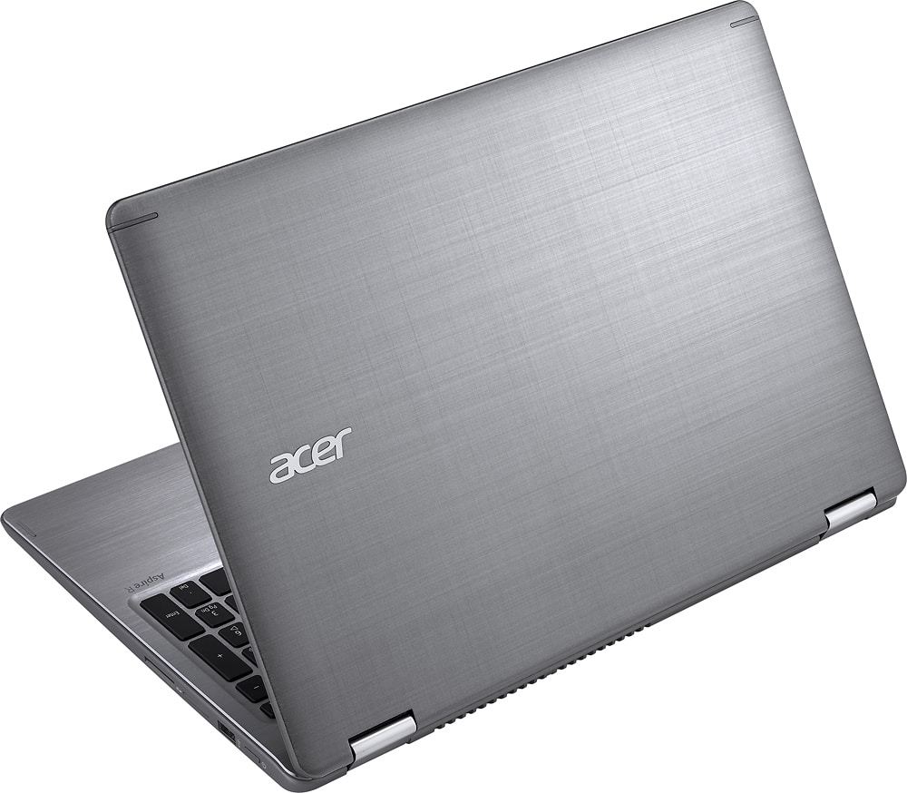 Alt View 1. Acer - Aspire R 15 2-in-1 15.6" Touch-Screen Laptop - Intel Core i5 - 8GB Memory - 1TB Hard Drive - Steel gray.