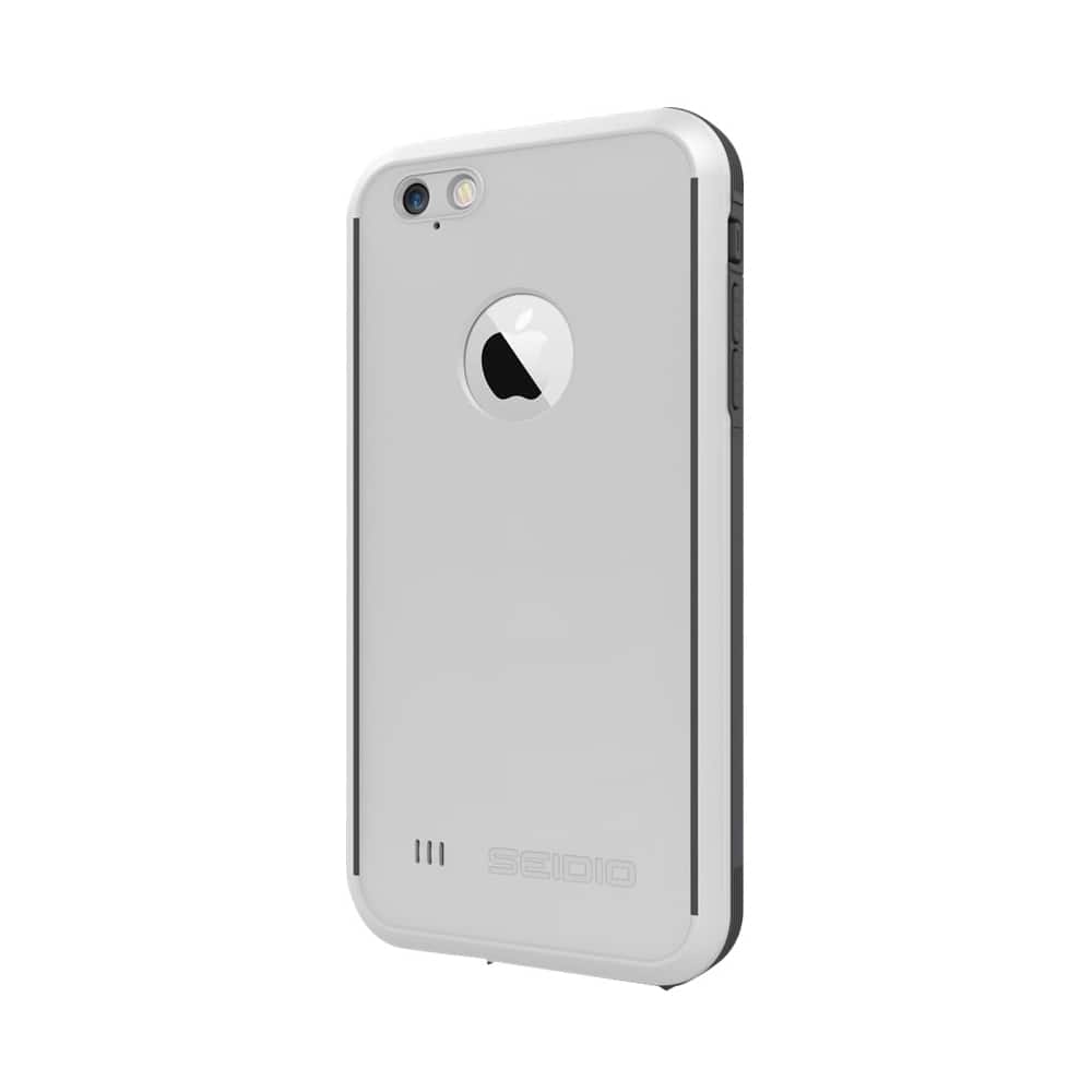 Seidio - OBEX Modular Case for Apple® iPhone® 6 Plus and 6s Plus - White - Larger Front