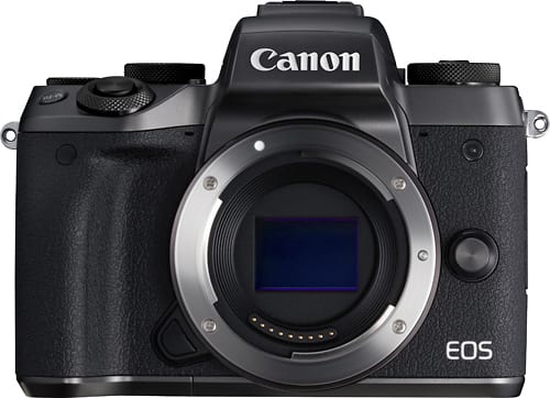 Canon - EOS M5 Mirrorless Camera (Body Only) - Larger Front