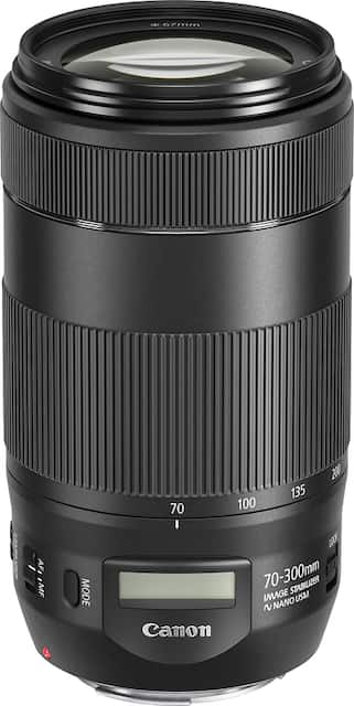 Canon EF70-300 IS II USM Telephoto Zoom Lens for DSLR Cameras black  0571C002 - Best Buy