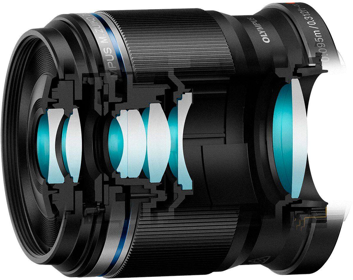 Alt View 11. Olympus - M.Zuiko Digital ED 30mm f/3.5 Macro Lens for OM-D and PEN Cameras - Black.