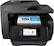Front. HP - OfficeJet Pro 8720 Wireless All-In-One Printer - Black.