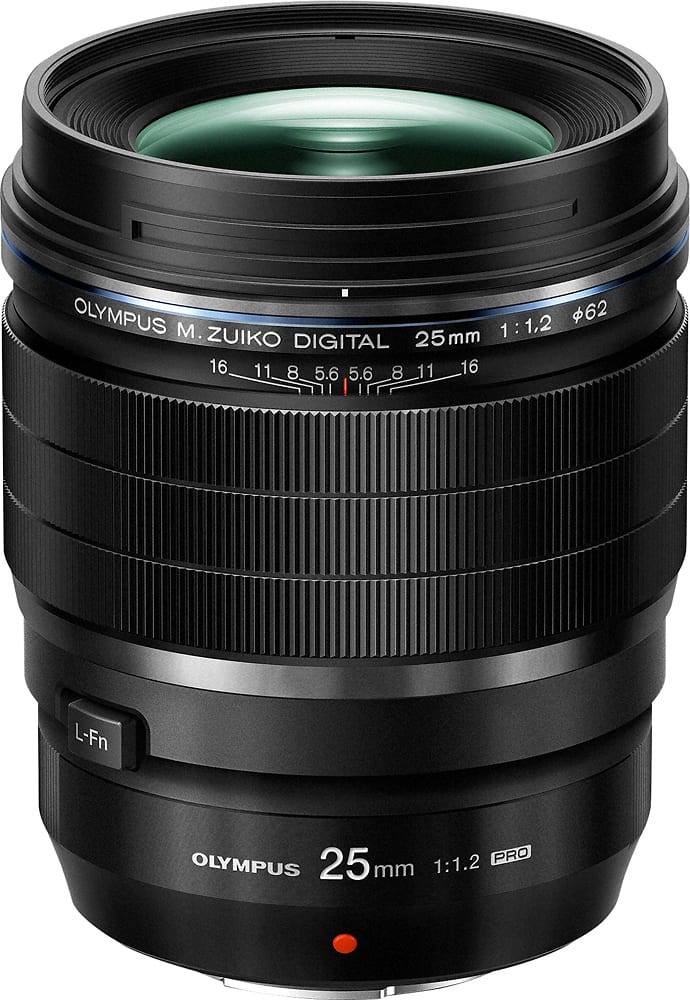 Olympus M.Zuiko Digital ED 25mm f1.2 PRO Lens Black V311080BU000