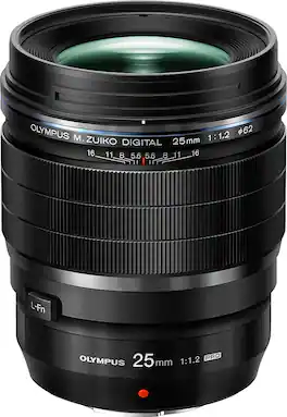 Olympus - M.Zuiko Digital ED 25mm f1.2 PRO Lens - Black