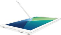 Front Zoom. Samsung - Galaxy Tab A (2016) - 10.1" - 16GB with S Pen - White.