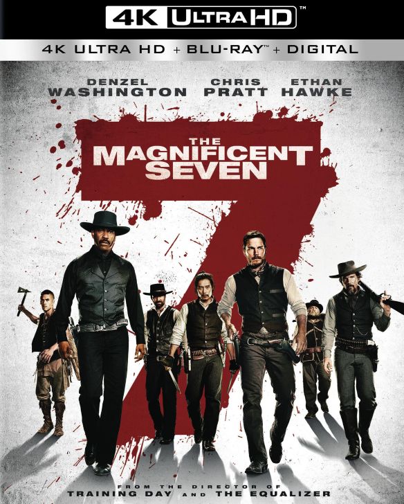  The Magnificent Seven [Includes Digital Copy] [4K Ultra HD Blu-ray/Blu-ray] [2016]