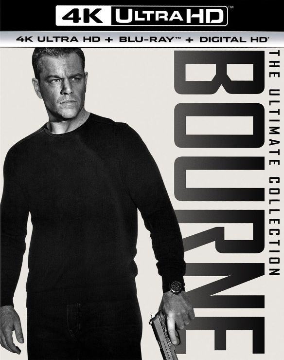  Jason Bourne: 5 Movie Collection [Digital Copy] [4K Ultra HD Blu-ray/Blu-ray] [Only @ Best Buy]