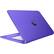 Alt View 11. HP - Stream 14" Laptop - Intel Celeron - 4GB - 32GB eMMC Flash Memory - Office 365 Personal 1-Year Subscription Included - Purple violet, Textured linear grooves design.