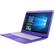 Left. HP - Stream 14" Laptop - Intel Celeron - 4GB - 32GB eMMC Flash Memory - Office 365 Personal 1-Year Subscription Included - Purple violet, Textured linear grooves design.