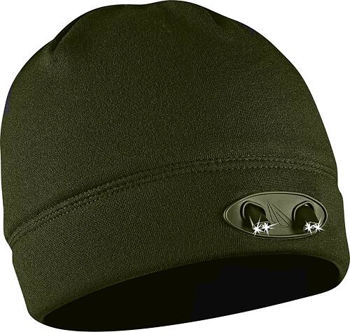 Panther Vision - POWERCAP 35/55 Lined Fleece Beanie - Olive - Larger Front