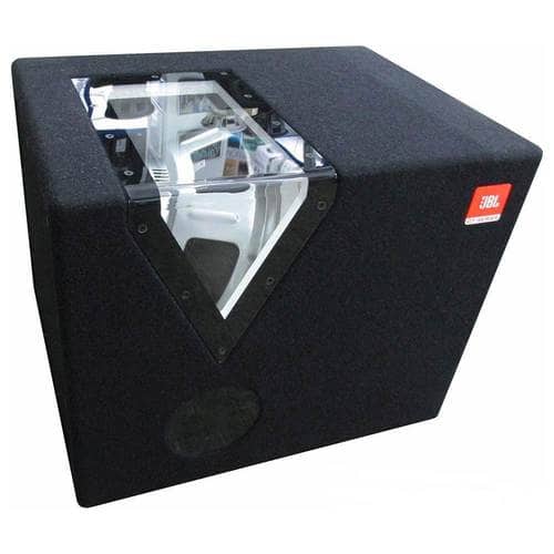 JBL - GT Series 12" 300W Passive Subwoofer - Matt black - Larger Front