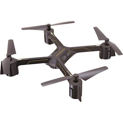 Sharper Image DX-4 Drone with Remote Controller Black 2920024 - Best Buy