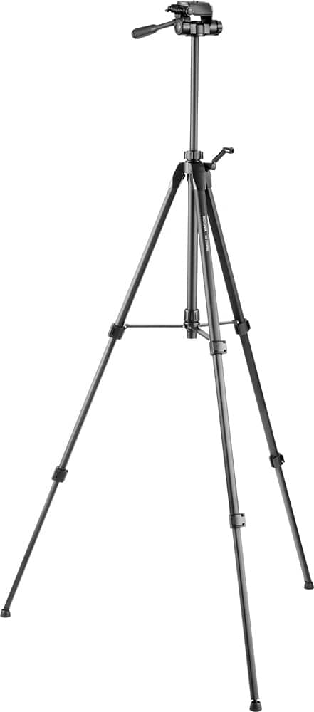 Angle. Insignia™ - 64" Tripod - Black.