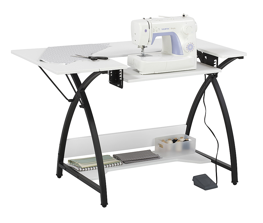 Best Buy: Studio Designs Sew Ready Comet Sewing/Workstation Table White  13332