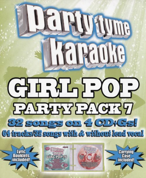  Party Tyme Karaoke: Girl Pop Party Pack, Vol. 7 [CD]