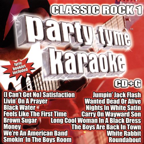 Party Tyme Karaoke: Classic Rock, Vol. 1 [CD]