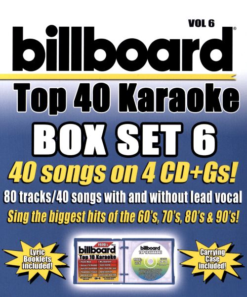  Party Tyme Karaoke: Billboard Top 40 Karaoke, Vol. 6 [CD]