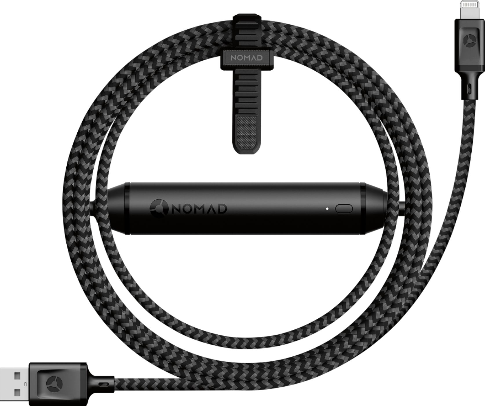 Nomad Battery Cable 2350 mAh Portable Charger for Most Apple® Devices Black  BATTERY-CABLE-LIGHTNING - Best Buy