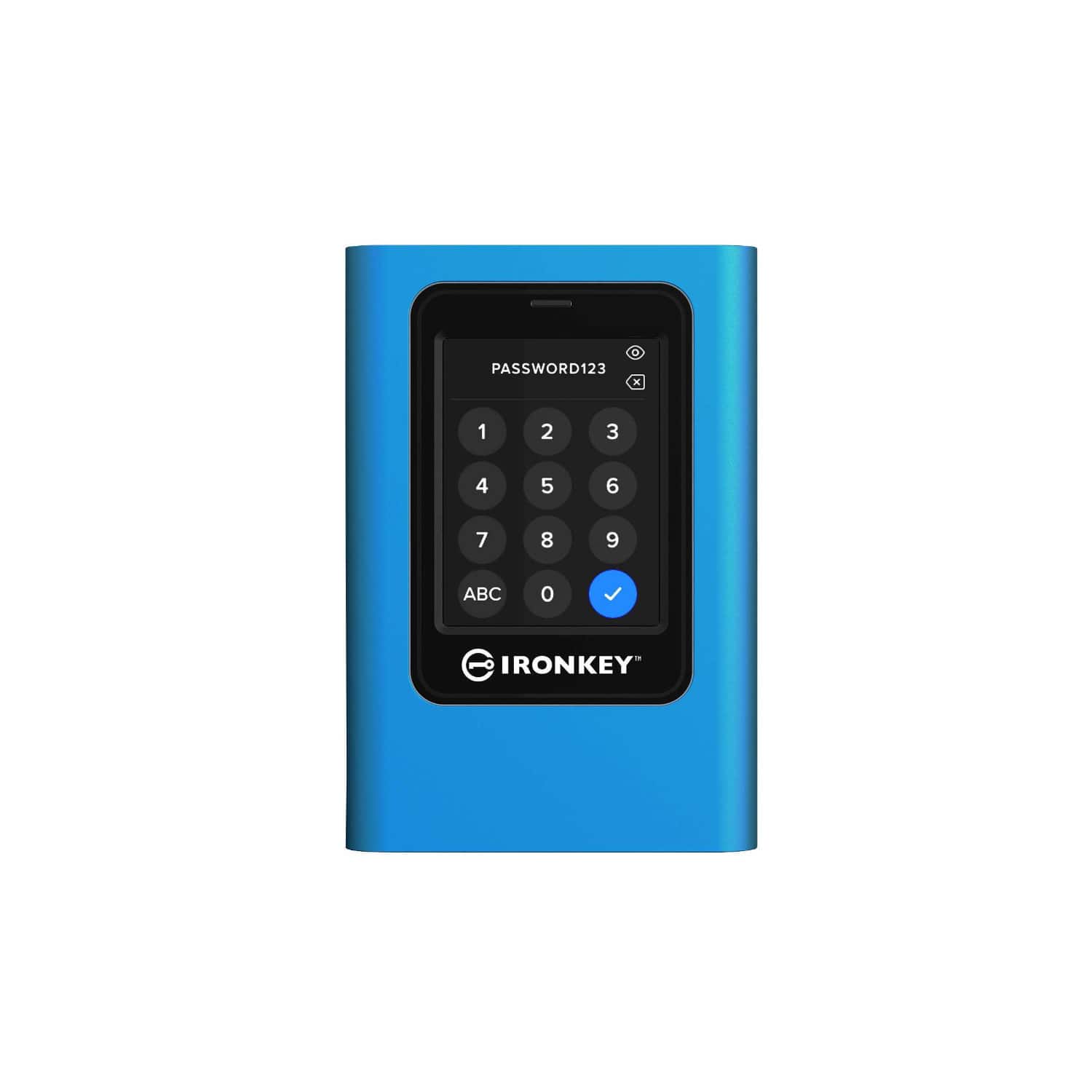 Kingston - 960GB IronKey Vault Privacy 80 XTS-AES 256-bit Encrypted External SSD