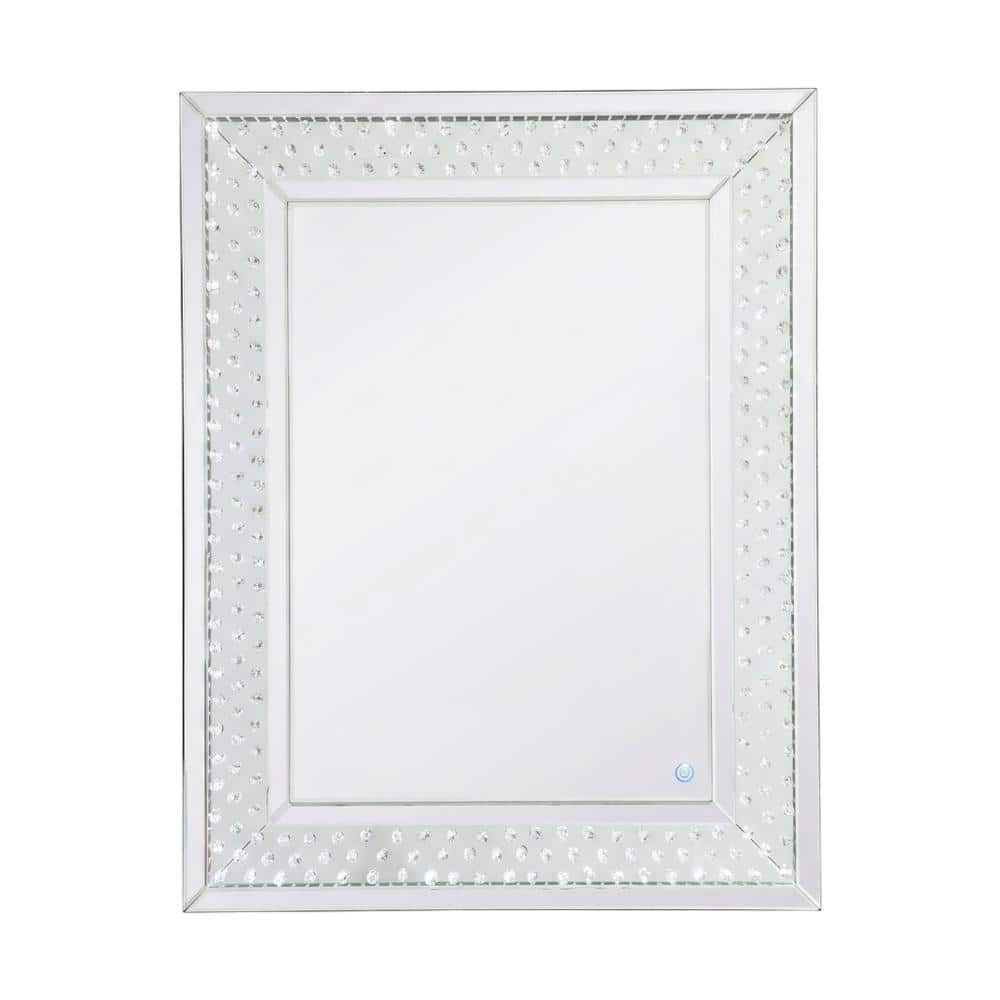 Elegant Decor - Raiden 32 X 40 Inch Led Crystal Mirror - Clear price history on PriceWatchPro