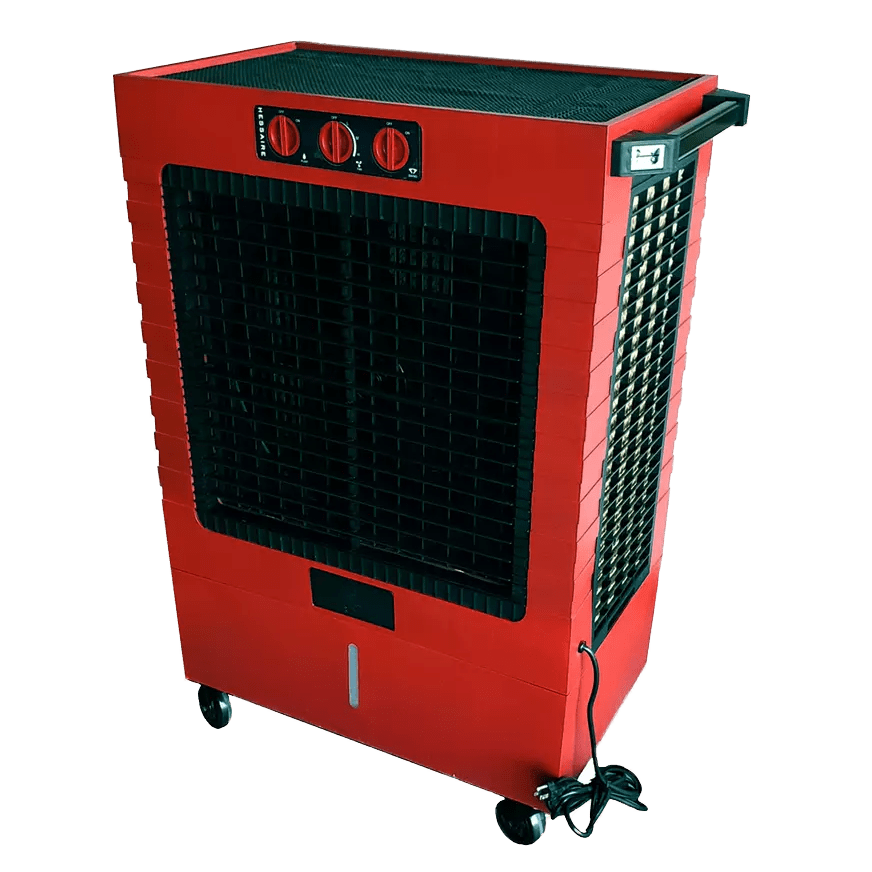 Alt View 1. Hessaire - Hessaire M270R High-Velocity Cooling Fan with Storage.