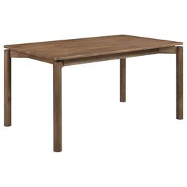 Manhattan Lane - Rida Dining Table, Rich Dark Hardwood, Rectangular 59 Inch Top - Brown
