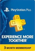 Sony - PlayStation Plus 3 Month Subscription [Digital] - Front_Zoom