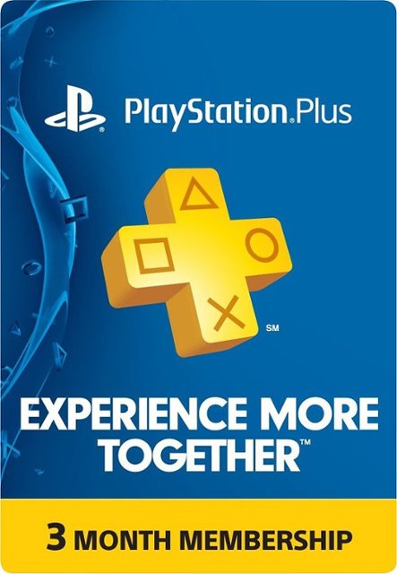 Front Zoom. Sony - PlayStation Plus 3 Month Subscription [Digital].