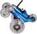 Front. Black Series - Toy RC Monster Spinning Car Turbo Tumbler - Blue.