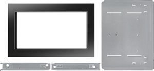 KitchenAid - 30" Trim Kit for KCMS2255B Microwave - Black - Front_Zoom