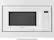 Alt View 11. KitchenAid - 27" Trim Kit for KitchenAid KCMS2255B Microwave - White.