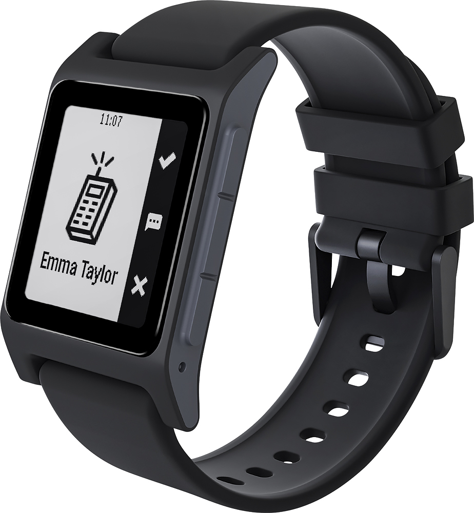 Pebble 2 Smartwatch Black Best Buy