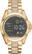 Front. Michael Kors - Access Bradshaw Smartwatch 44.5mm Stainless Steel - Gold.
