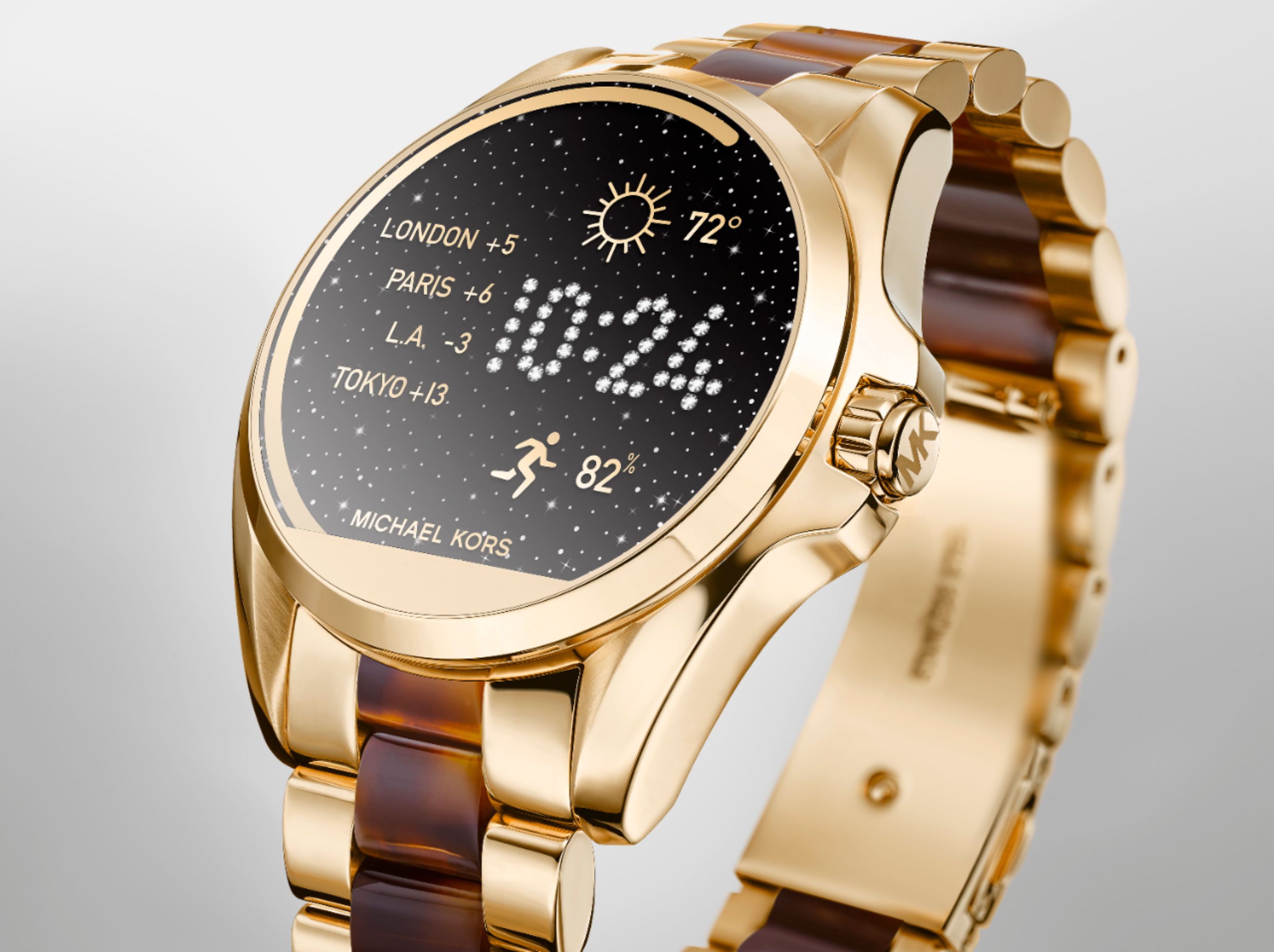 Michael Kors Watch Access Bradshaw Gold Tone Smartwatch MKT5001 Watch