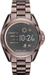 Front Zoom. Michael Kors - Access Bradshaw Smartwatch 44.5mm Stainless Steel - Sable.