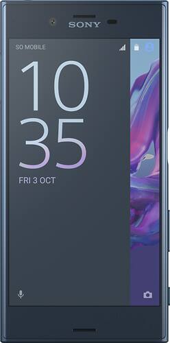 Sony - Xperia™ XZ 4G LTE with 32GB Memory Cell Phone (Unlocked) - Forest Blue - Larger Front
