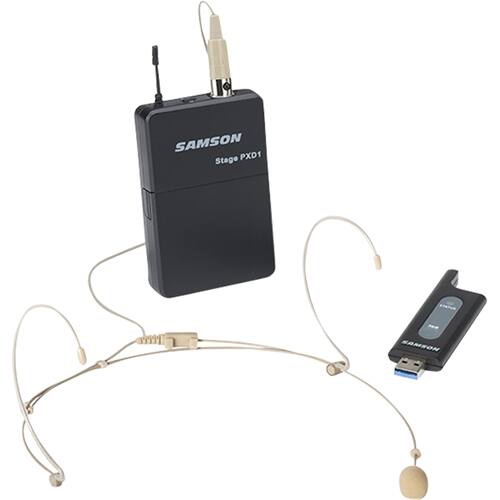 Alt View 11. Samson - Expedition Rechargeable Portable PA with Headset Wireless System - Black.
