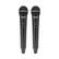 Front. Samson - Stage Wireless Microphone System - Black.
