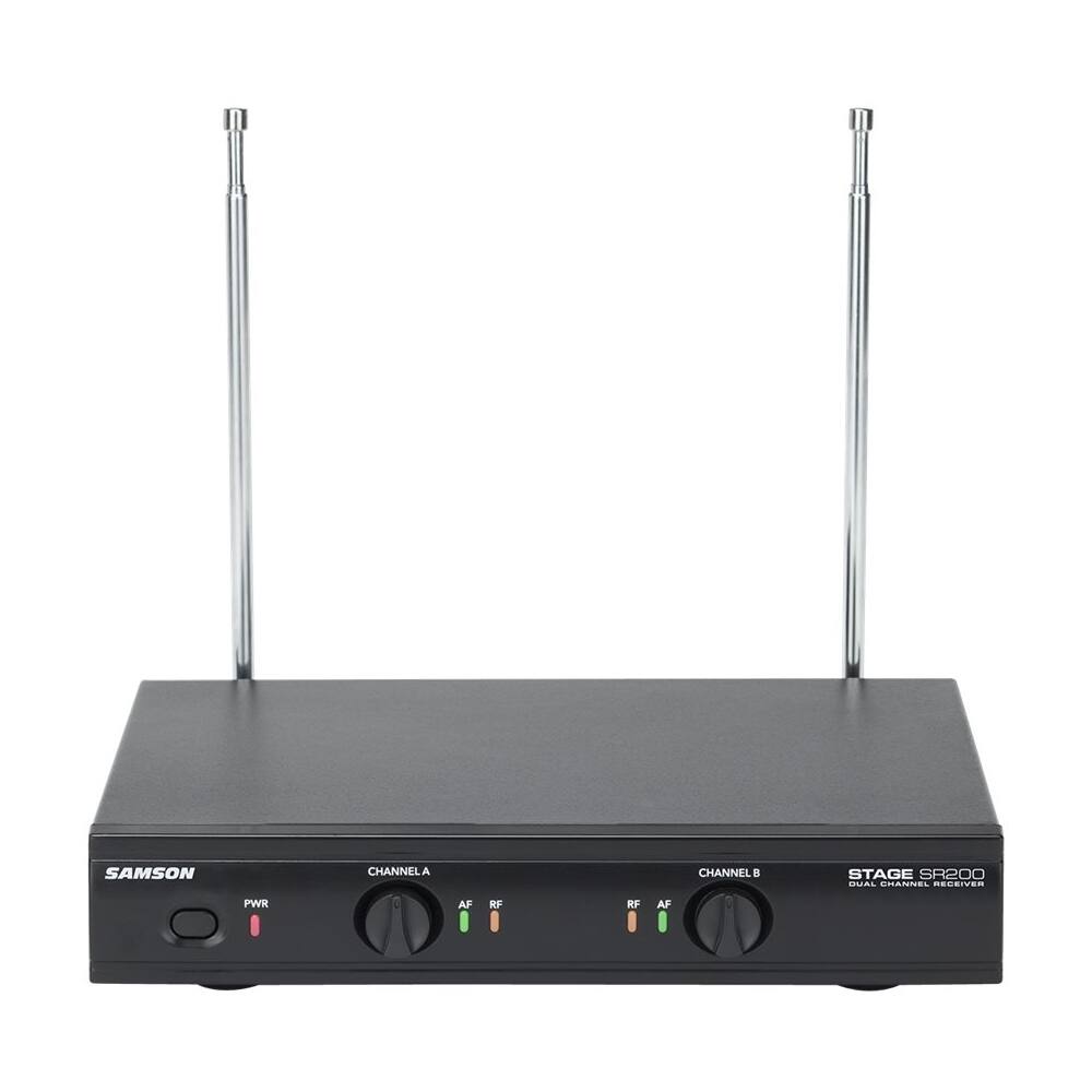 Alt View 12. Samson - Stage Wireless Microphone System - Black.
