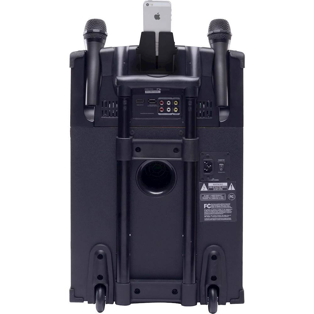 Best Buy Karaoke USA MP3 Karaoke System Black GP978