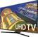 Left. Samsung - 55" Class (54.6" Diag.) - LED - 2160p - Smart - 4K Ultra HD TV - Black.