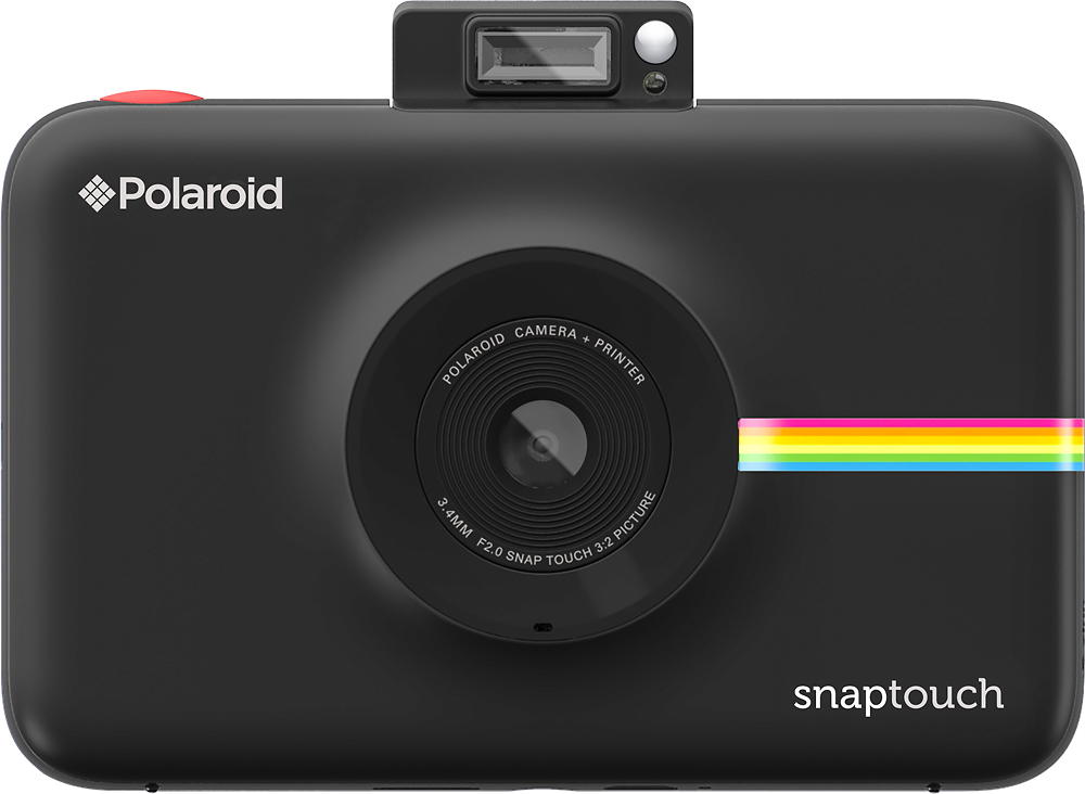 Polaroid Snap Touch 13.0-Megapixel Digital Camera Black POLSTB - Best Buy