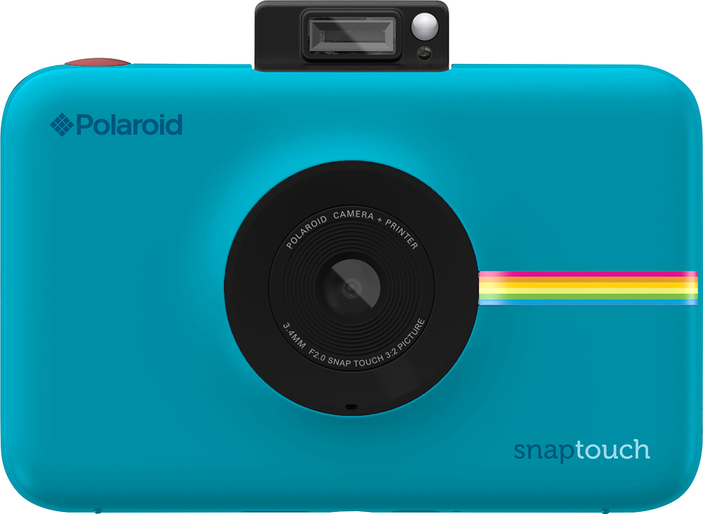 het is mooi arm Ontleden Polaroid Snap Touch 13.0-Megapixel Digital Camera Blue POLSTBL - Best Buy