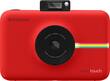 Polaroid - Snap Touch 13.0-Megapixel Digital Camera - Red - Larger Front