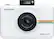 Front. Polaroid - Snap Touch 13.0-Megapixel Digital Camera - White.