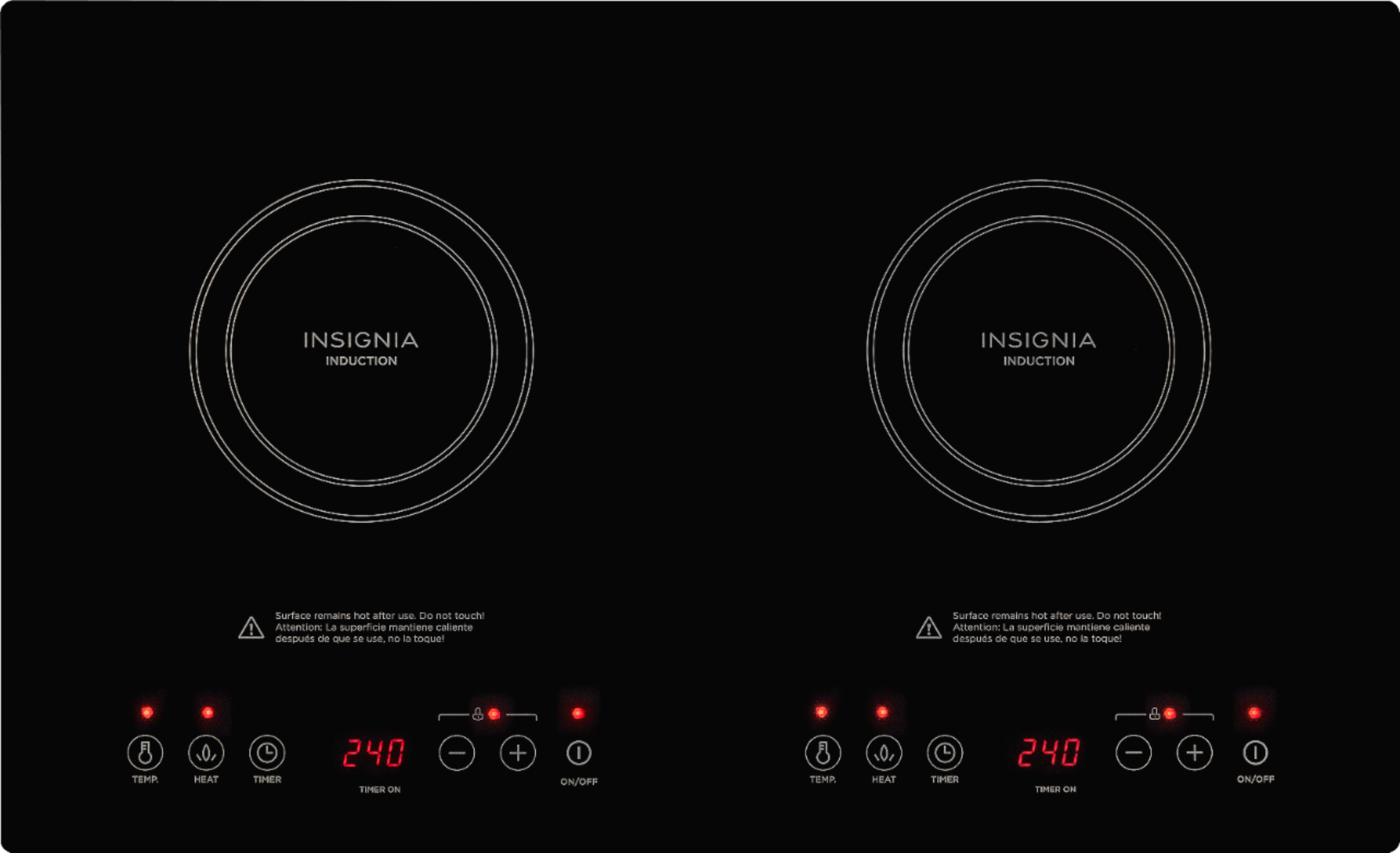 Details about   Insignia NS-IC1ZBK8 11.4" Electric Induction Cooktop 