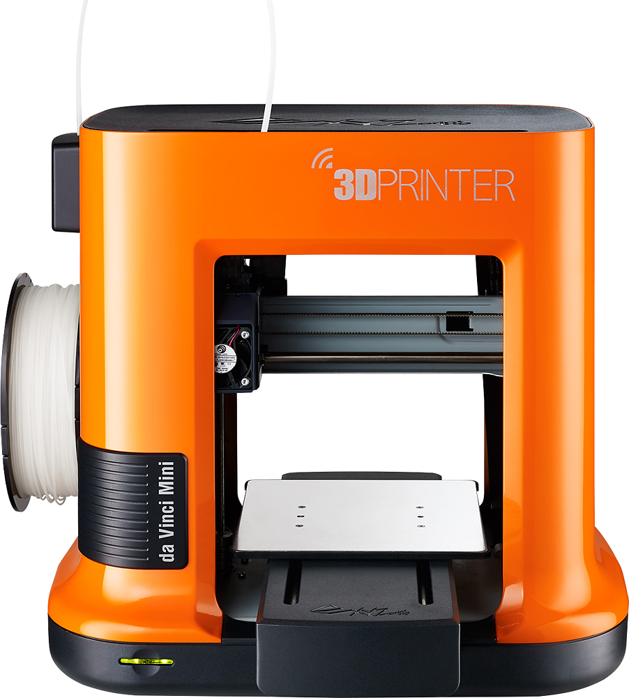 Best Buy: XYZprinting da Vinci Mini Wireless 3D Printer Black/Orange ... - 5624305 SD