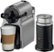 Angle Zoom. Nespresso - Inissia Espresso Maker/Coffeemaker/Milk Frother - Silver.