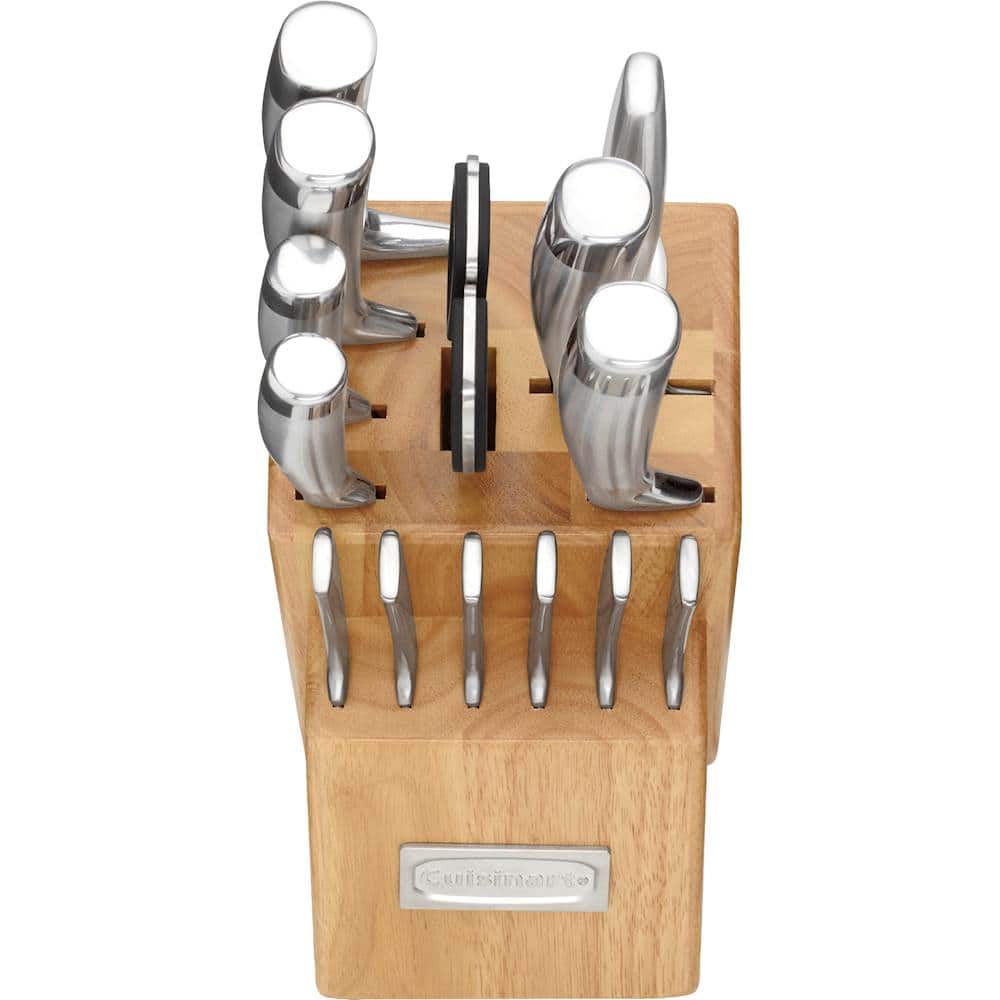 Alt View 11. Cuisinart - Classic C99SS-15P 15-Piece Knife Set - Stainless steel.